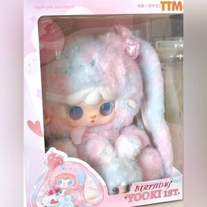 RARE Yooki Love You Too Much 1st Birthday Special Limited Edition Plush Doll